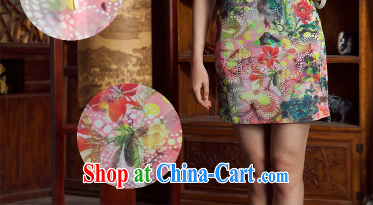 Princess spring and summer New New Chinese improved stylish short cheongsam dress girl light green XL pictures, price, brand platters! Elections are good character, the national distribution, so why buy now enjoy more preferential! Health