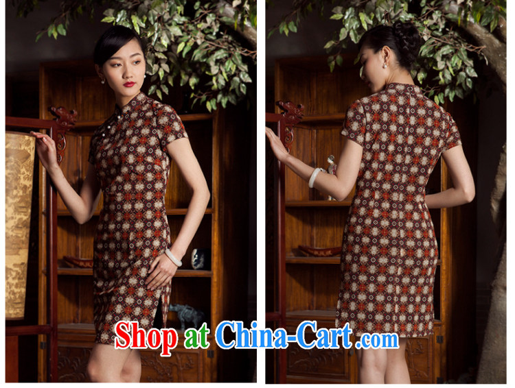 Huan Zhu Ge Ge spring and summer new, small floral fashion improved temperament mother dresses skirts girls card its color 4 XL pictures, price, brand platters! Elections are good character, the national distribution, so why buy now enjoy more preferential! Health