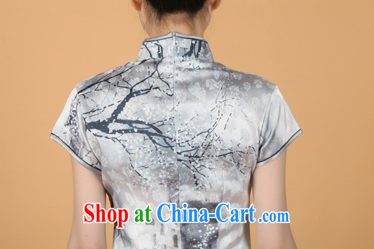 Again, Ms. Jing Tang Women's clothes summer wear T-shirt, collar stretch cotton Chinese Han-female improved Tang replace short-sleeved 2337 - 1 white 2XL (150 - 160 ) jack pictures, price, brand platters! Elections are good character, the national distribution, so why buy now enjoy more preferential! Health