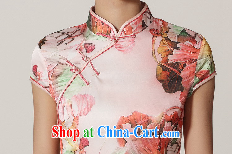 Jing An outfit summer improved retro dresses, for hand-painted Chinese improved cheongsam dress short 2366 - 4 blue 2 XL (recommendations 120 - 130 jack) pictures, price, brand platters! Elections are good character, the national distribution, so why buy now enjoy more preferential! Health