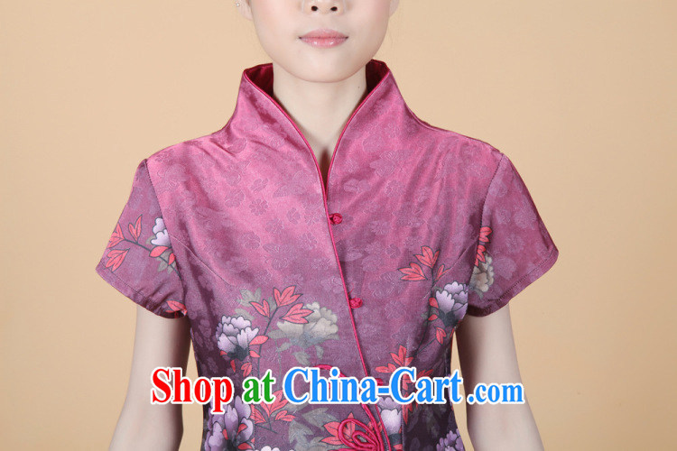 Floor is still building the new summer clothes, for coin short-sleeved stamp cheongsam girls - 1 gray M pictures, price, brand platters! Elections are good character, the national distribution, so why buy now enjoy more preferential! Health