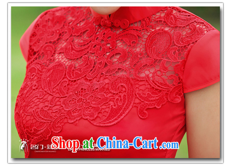 The bride's 2015 new dresses short lace stitching qipao,water-soluble lace stitching 342 L pictures, price, brand platters! Elections are good character, the national distribution, so why buy now enjoy more preferential! Health