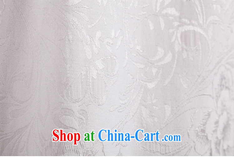 Improved cheongsam dress summer Tang Women's clothes everyday white Chinese C 14 - 6008 white L (2 feet 2 lumbar) pictures, price, brand platters! Elections are good character, the national distribution, so why buy now enjoy more preferential! Health