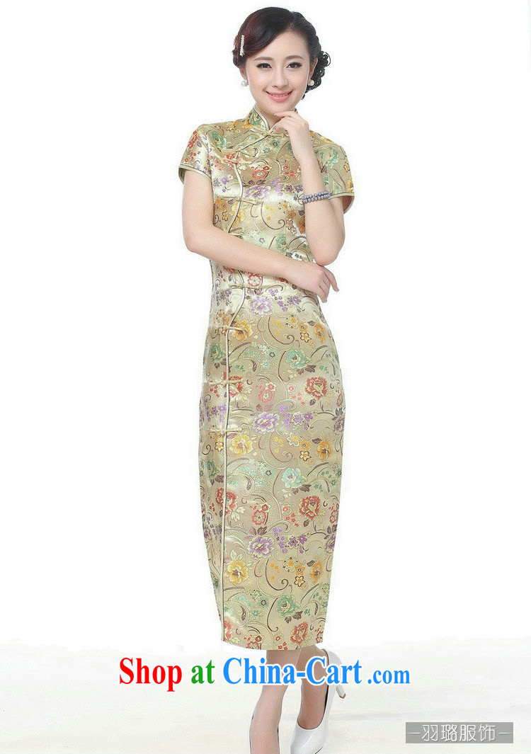 Jessup, new stylish improved embroidery, for long, 10 tablets for dresses cheongsam Chinese TC 0002 #gold XXXL pictures, price, brand platters! Elections are good character, the national distribution, so why buy now enjoy more preferential! Health