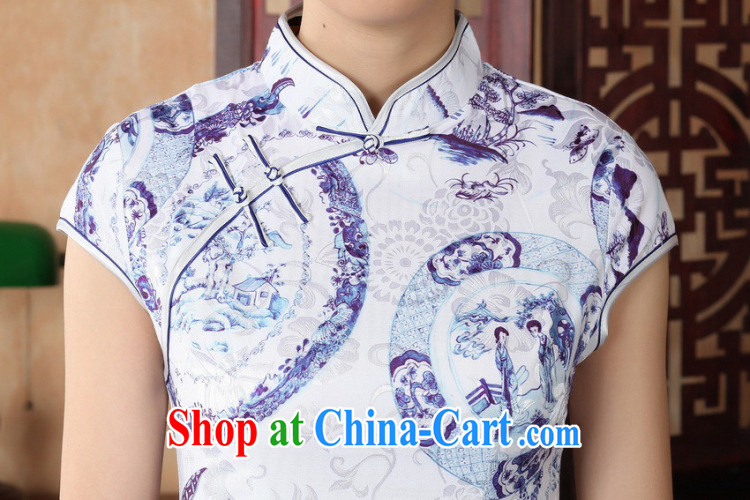 Jessup, new retro style improved, for manually for cultivating short-sleeved qipao Chinese female cheongsam dress TD 0226 #white XXL pictures, price, brand platters! Elections are good character, the national distribution, so why buy now enjoy more preferential! Health