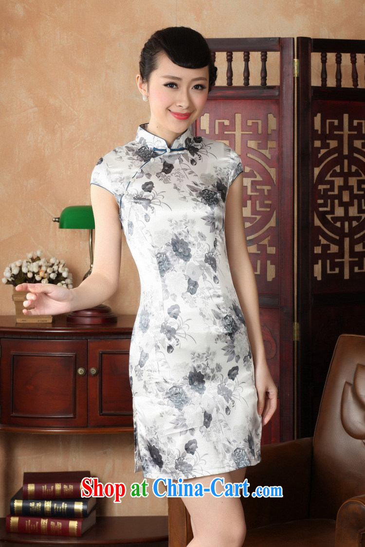 Jessup, new retro improved cultivation, for manual for short-sleeved qipao Chinese female qipao TJ 5139 #gray XXL pictures, price, brand platters! Elections are good character, the national distribution, so why buy now enjoy more preferential! Health