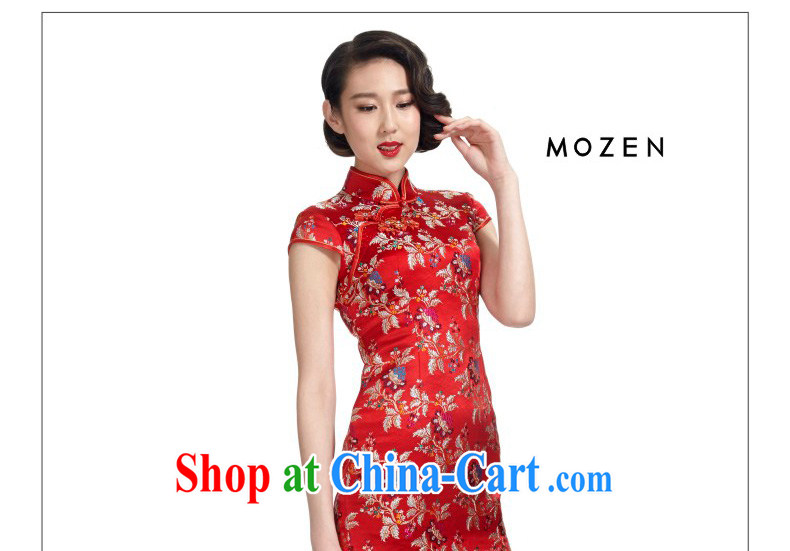 Wood is really the 2015 spring and summer new female silk wedding dresses elegant bridal dresses female package mail 22,113 05 red XXL (B) pictures, price, brand platters! Elections are good character, the national distribution, so why buy now enjoy more preferential! Health