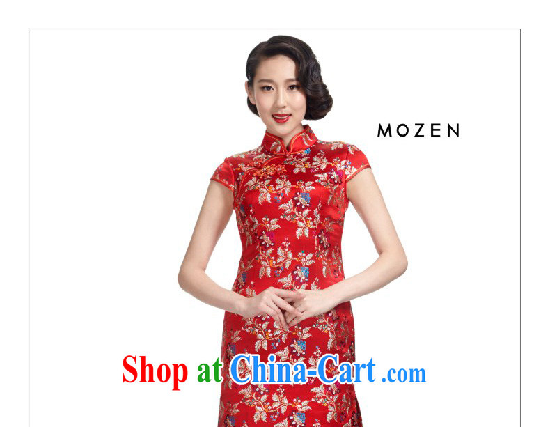 Wood is really the 2015 spring and summer new female silk wedding dresses elegant bridal dresses female package mail 22,113 05 red XXL (B) pictures, price, brand platters! Elections are good character, the national distribution, so why buy now enjoy more preferential! Health