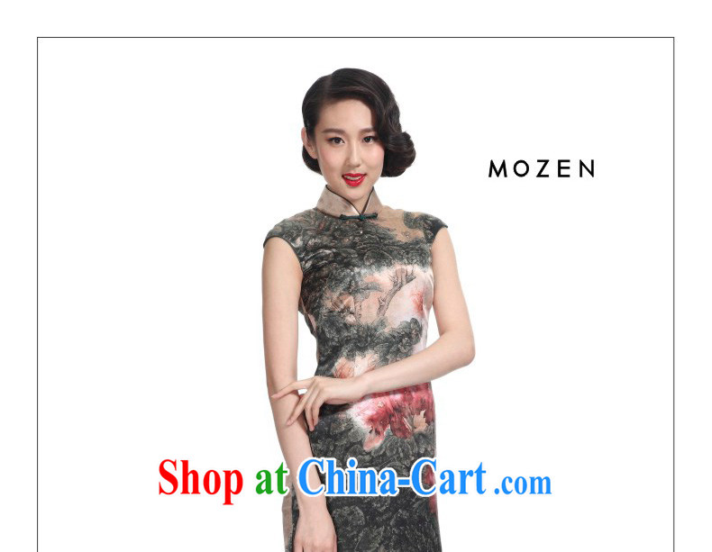 Wood is really the 2015 spring new Silk Cheongsam dress original China wind poster short dresses 11,435 12 Wong the Hak XXL pictures, price, brand platters! Elections are good character, the national distribution, so why buy now enjoy more preferential! Health