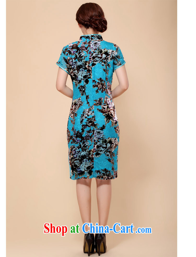 Really plush robes summer improved Tang Women's clothes antique Chinese daily ZSSR 002 blue XXL (2 feet 3 lumbar) pictures, price, brand platters! Elections are good character, the national distribution, so why buy now enjoy more preferential! Health