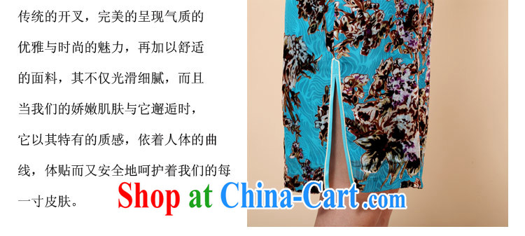 Really plush robes summer improved Tang Women's clothes antique Chinese daily ZSSR 002 blue XXL (2 feet 3 lumbar) pictures, price, brand platters! Elections are good character, the national distribution, so why buy now enjoy more preferential! Health