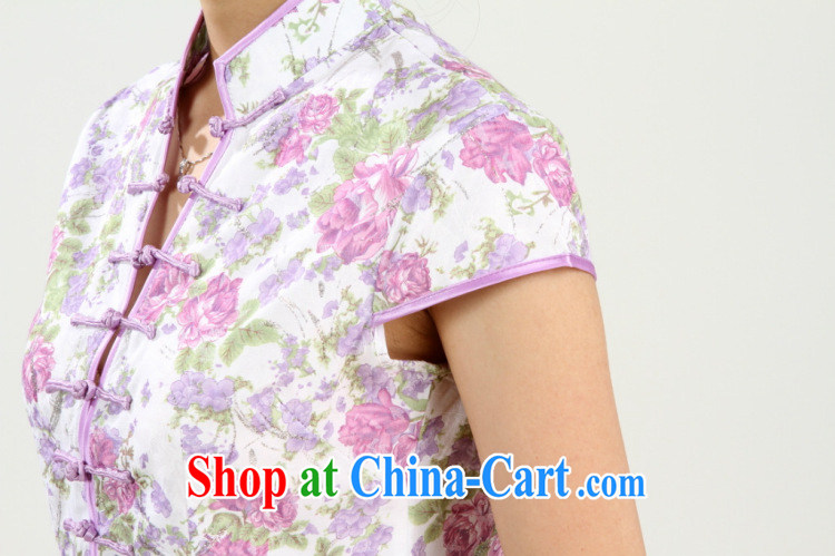 Nigeria, the 2014 new summer, short-sleeved, in hand-painted Chinese wind improved cheongsam Tang - 2 orange L pictures, price, brand platters! Elections are good character, the national distribution, so why buy now enjoy more preferential! Health