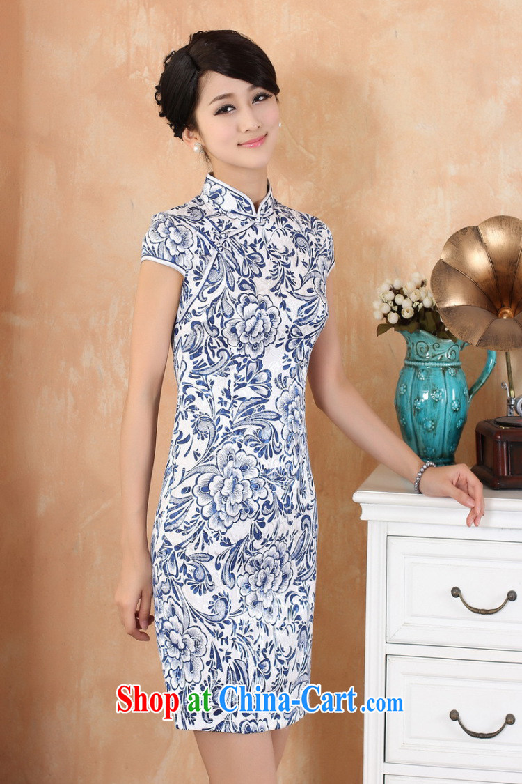 Floor is still building female new summer, dresses for China wind improved short-sleeved hand-painted antique dresses Ms. female white XL pictures, price, brand platters! Elections are good character, the national distribution, so why buy now enjoy more preferential! Health
