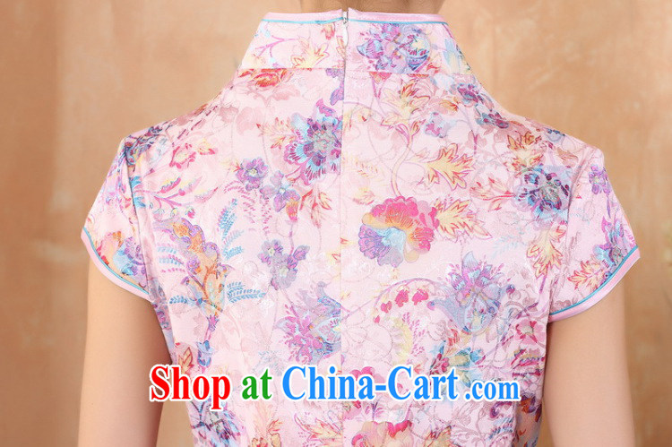Floor is still building the Summer dress new dresses female Chinese improved China wind Tang women dress pink L pictures, price, brand platters! Elections are good character, the national distribution, so why buy now enjoy more preferential! Health