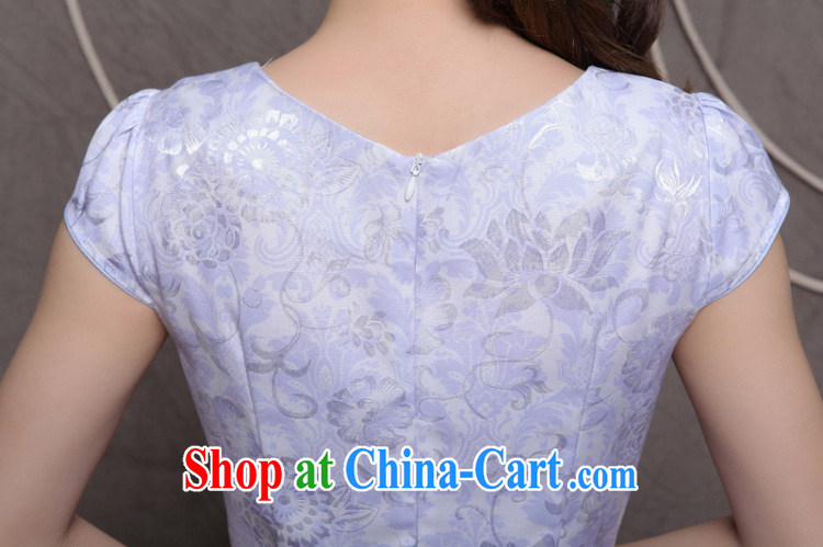 Shallow end, high-end Ethnic Wind women Chinese qipao dress retro beauty cheongsam dress ZMY 9902 blue S pictures, price, brand platters! Elections are good character, the national distribution, so why buy now enjoy more preferential! Health