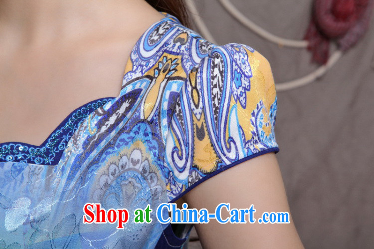 Shallow End Ethnic Wind and stylish embroidered high-end cheongsam dress Daily Beauty graphics build cheongsam H 9908 pictures, price, brand platters! Elections are good character, the national distribution, so why buy now enjoy more preferential! Health