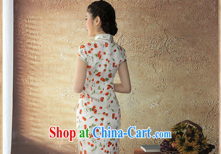 The proverbial hero once and for all -- Zhu Ying cheongsam silk dresses, silk Solid Color summer blouses short-sleeved improved cheongsam dress white 2XL 5, issued on 26 pictures, price, brand platters! Elections are good character, the national distribution, so why buy now enjoy more preferential! Health