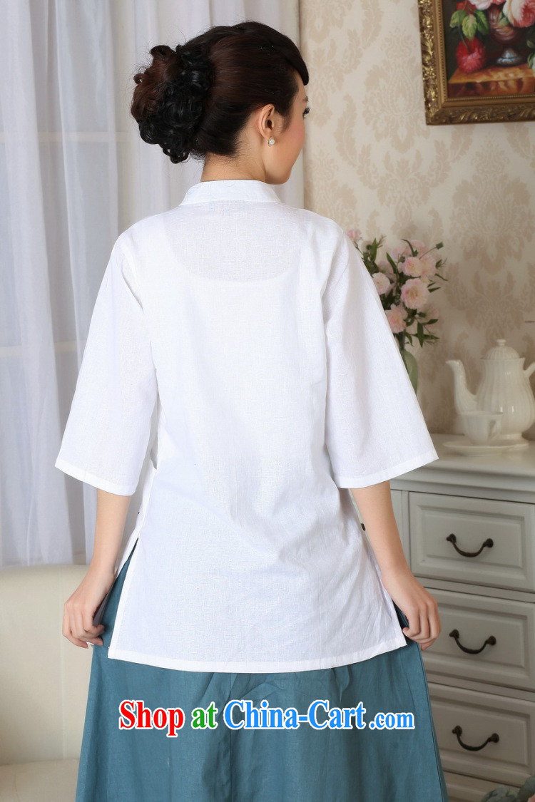 Jessup, new retro Ethnic Wind improved a half-collar hand-painted Chinese T-shirt Chinese T-shirt shirt TA 0057 #white XXXL pictures, price, brand platters! Elections are good character, the national distribution, so why buy now enjoy more preferential! Health
