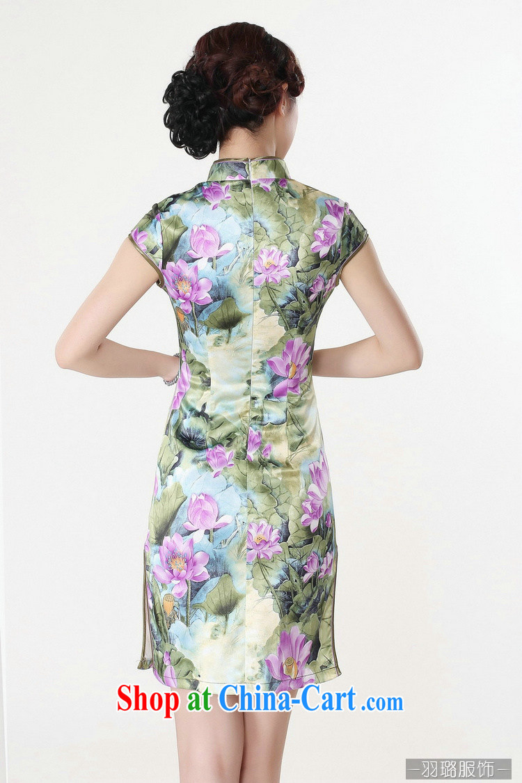 Jessup, new Stylish retro nation short-sleeved hand stamp duty charge cheongsam Chinese dresses Chinese qipao TD 0200 #purple XXL pictures, price, brand platters! Elections are good character, the national distribution, so why buy now enjoy more preferential! Health