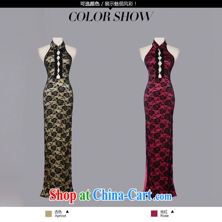 An MMS message, 2015 Chinese qipao retro dresses, but at night the hotel serving serving bar serving evening dress rose red are code pictures, price, brand platters! Elections are good character, the national distribution, so why buy now enjoy more preferential! Health