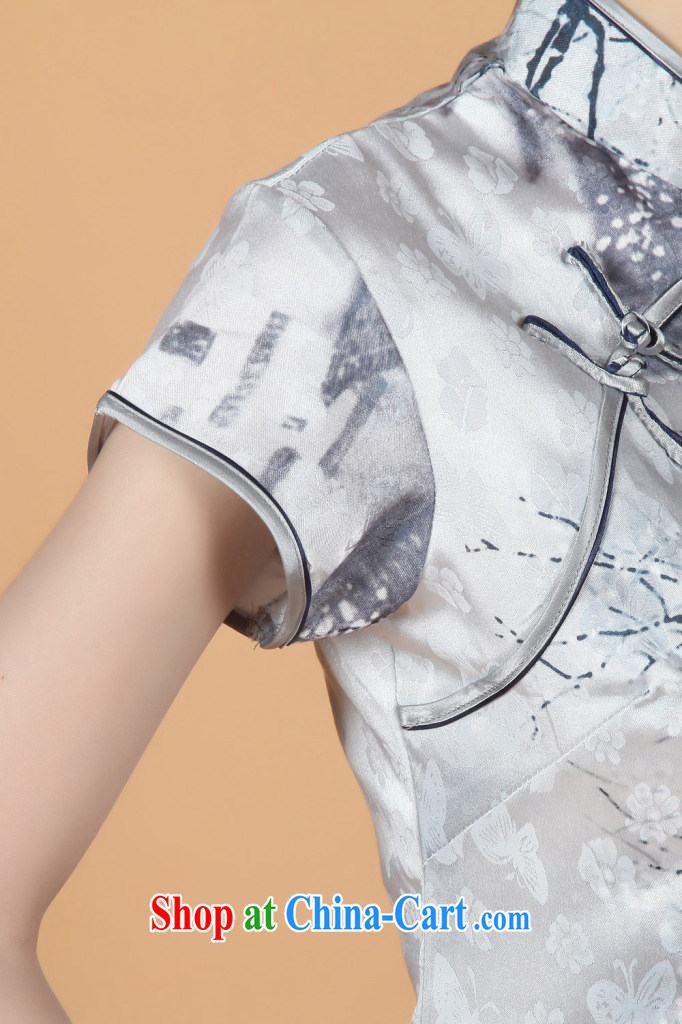 Shanghai, optimize purchase female Tang Women's clothes summer T-shirt, for a tight Solid Color hand-painted Chinese Han-female improved white 2XL pictures, price, brand platters! Elections are good character, the national distribution, so why buy now enjoy more preferential! Health