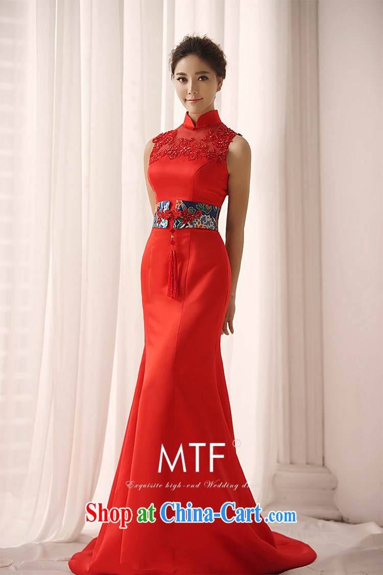 Garden 2015 New Long crowsfoot bridal dresses the doors video thin red dress Q 0363 red with a tailored pictures, price, brand platters! Elections are good character, the national distribution, so why buy now enjoy more preferential! Health