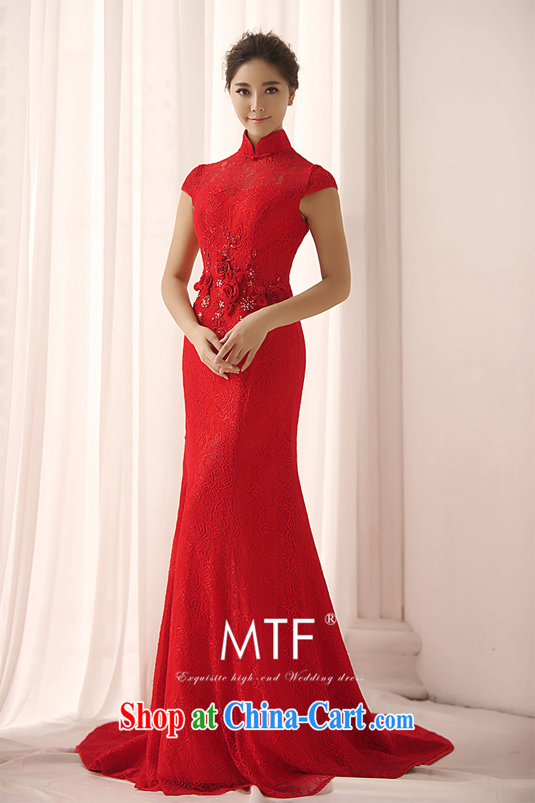 Full court, 2015 new bridal dresses Q 0361 red long, the doors have been barrel A with bridal gown red with tailored pictures, price, brand platters! Elections are good character, the national distribution, so why buy now enjoy more preferential! Health