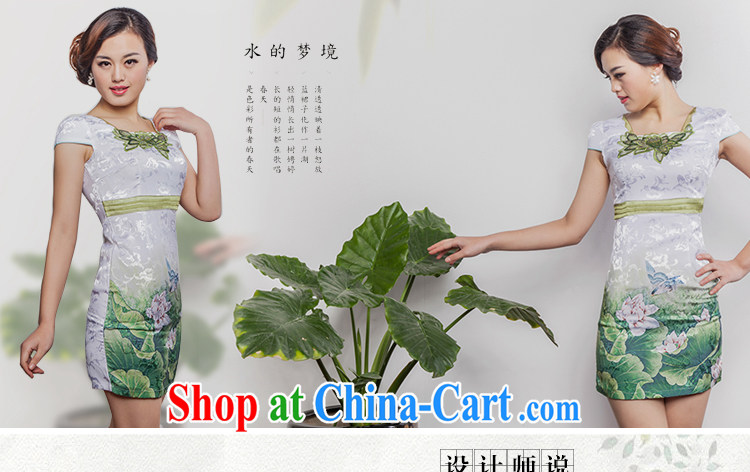 Clearly, Venmer new summer with stylish and elegant refined beauty outfit #8020 green XL pictures, price, brand platters! Elections are good character, the national distribution, so why buy now enjoy more preferential! Health