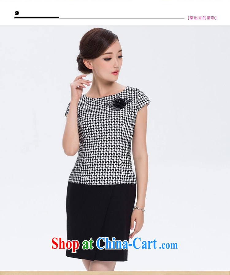 Once the proverbial hero outfit -- Summer new cheongsam dress stylish short 1000 birds, improved stylish dresses female white 2 XL pictures, price, brand platters! Elections are good character, the national distribution, so why buy now enjoy more preferential! Health