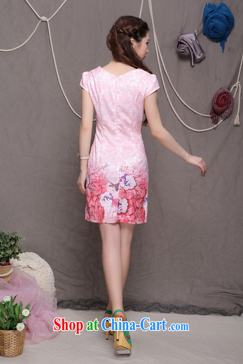 Clearly, Venmer high-end Ethnic Wind and stylish Chinese qipao dress retro beauty graphics thin outfit #9902 green XL pictures, price, brand platters! Elections are good character, the national distribution, so why buy now enjoy more preferential! Health