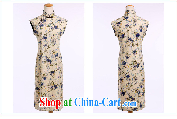 Butterfly Lovers 2015 spring new Ethnic Wind improved hand-tie the side on the truck sleeveless linen cloth robes skirts 45,013 pen health spend XXL pictures, price, brand platters! Elections are good character, the national distribution, so why buy now enjoy more preferential! Health
