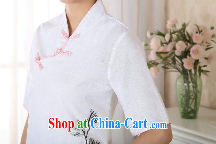 Again, Ms. Jing Tang Women's clothes summer wear T-shirt, cotton for the hand-painted Chinese Han-female improved Tang replace short-sleeved A 0056 white 2XL (140 - 150 ) jack pictures, price, brand platters! Elections are good character, the national distribution, so why buy now enjoy more preferential! Health