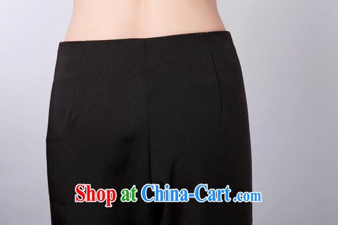 Jing An older child trousers trousers spring and summer with the high waist embroidered short pants MOM pants trousers Wide Leg trousers XH P 146 0006 black 3 XL (2.7 feet) pictures, price, brand platters! Elections are good character, the national distribution, so why buy now enjoy more preferential! Health