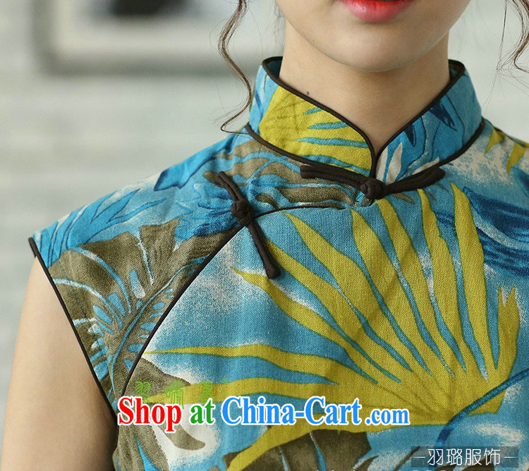 Jessup, new retro art elegant OL small, cotton for the sleeveless Akihabara, stamp duty, long cheongsam dress CQP 405 #Akihabara, a sleeveless XXL pictures, price, brand platters! Elections are good character, the national distribution, so why buy now enjoy more preferential! Health