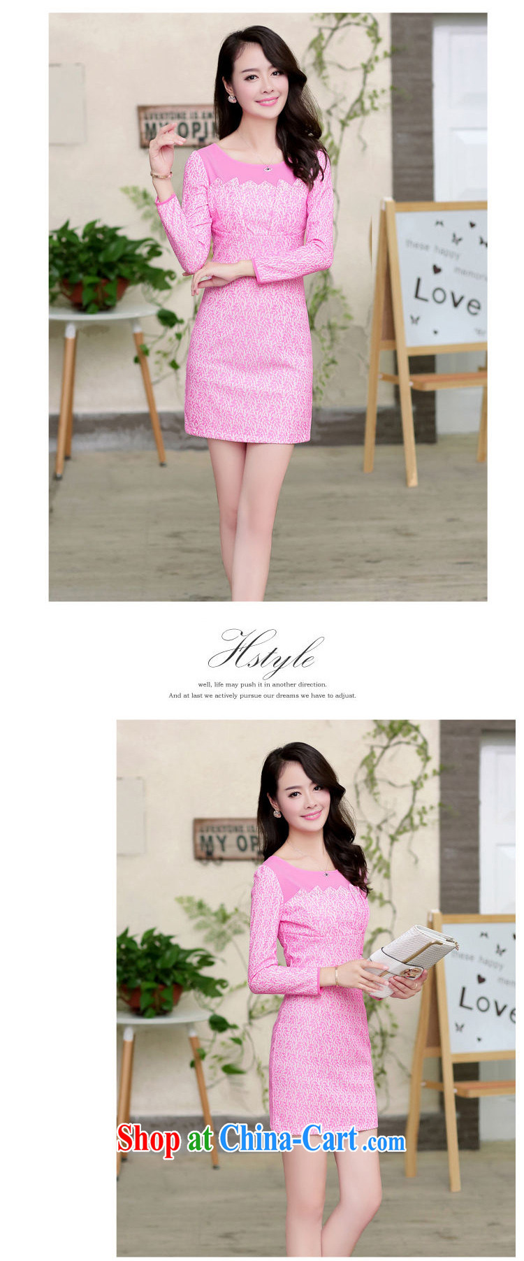 Kam-world, Yue spring female sweet lady elegant knowledge of cultivating graphics thin long-sleeved lace dresses short, improved solid outfit blue XL pictures, price, brand platters! Elections are good character, the national distribution, so why buy now enjoy more preferential! Health