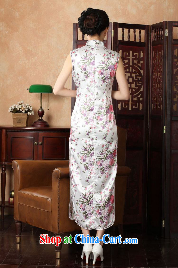 Jing An outfit summer improved retro dresses, for hand-painted Chinese improved cheongsam dress long YH J 1202 5112 white 2XL (120 - 130 ) jack pictures, price, brand platters! Elections are good character, the national distribution, so why buy now enjoy more preferential! Health