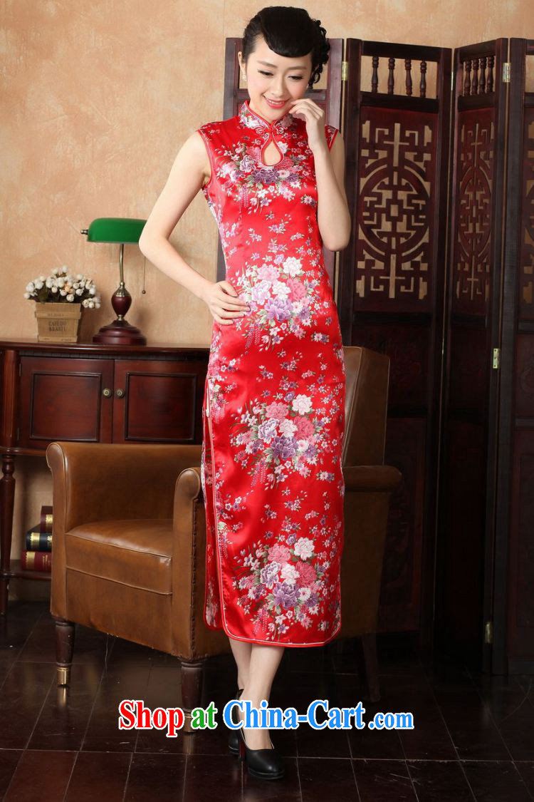 Jing An outfit summer improved retro dresses, for hand-painted Chinese improved cheongsam dress long YH J 1201 5111 red 2 XL (120 - 130 ) jack pictures, price, brand platters! Elections are good character, the national distribution, so why buy now enjoy more preferential! Health