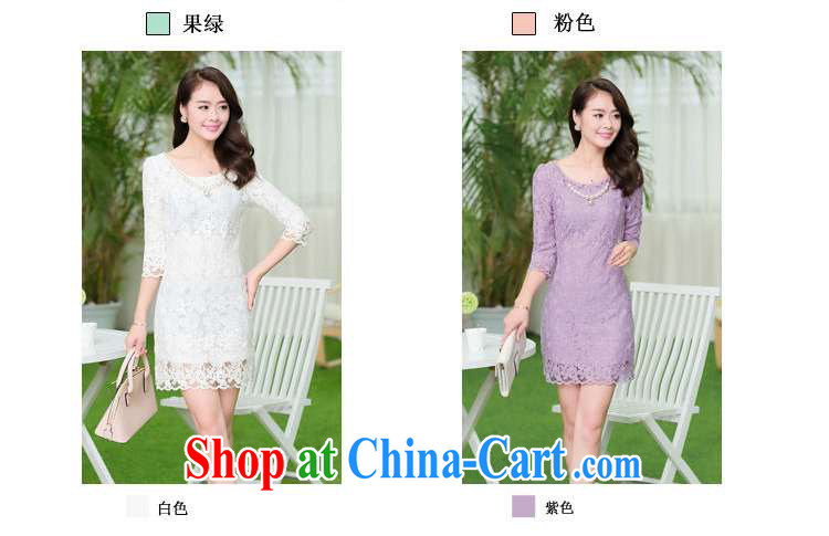 kam world the Hyatt 2015 new dress lace hook flower fairies temperament sweet princess, Korean Beauty video gaunt waist dress solid dress bridesmaid dress dress white XXL pictures, price, brand platters! Elections are good character, the national distribution, so why buy now enjoy more preferential! Health
