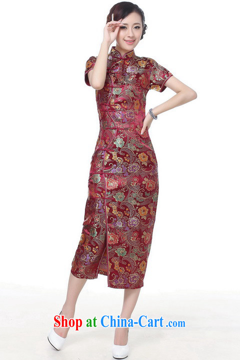 Shanghai, optimize purchase cheongsam dress summer improved retro dresses, for a tight silk hand-painted Chinese improved cheongsam dress long J 0027 green 2 XL recommendations 120 - 130 Jack pictures, price, brand platters! Elections are good character, the national distribution, so why buy now enjoy more preferential! Health