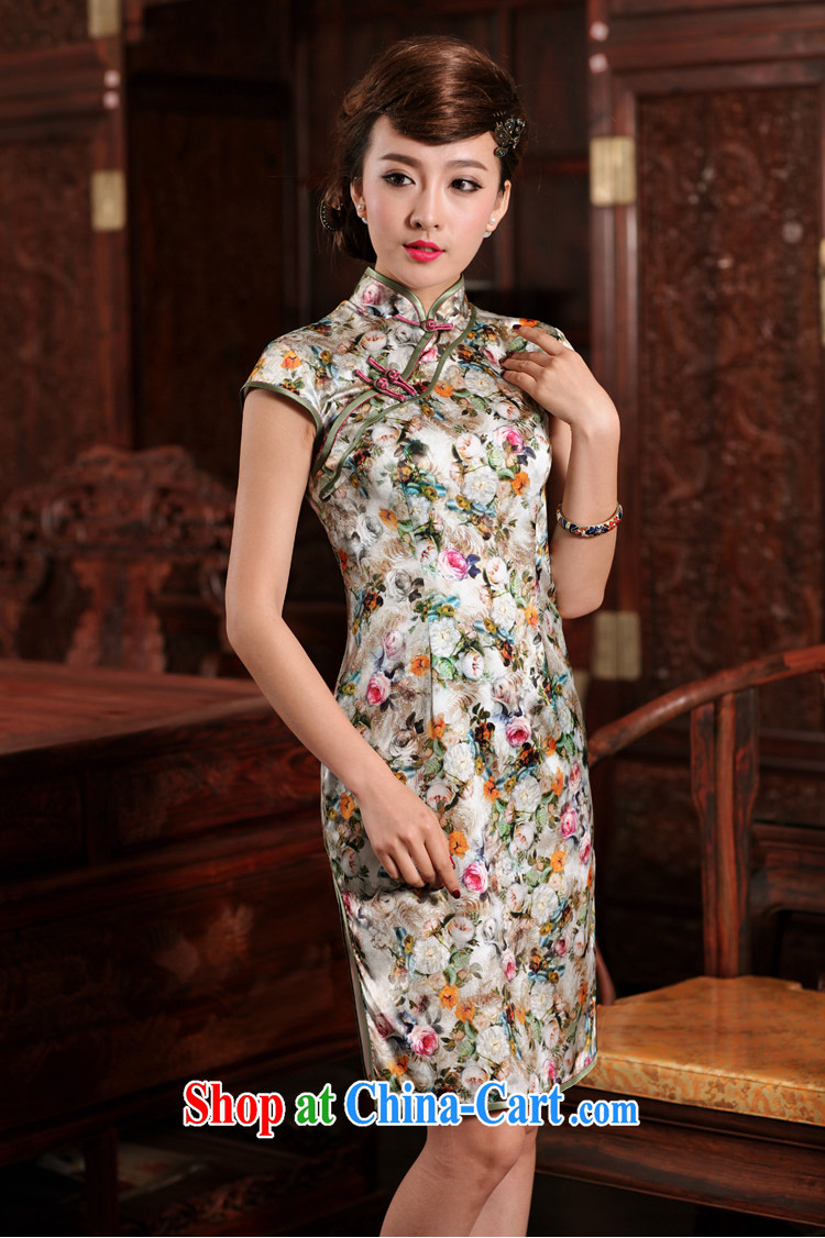 Bird lovers of Fairview Park, Jiafeng.Improved stylish short, high quality Silk Cheongsam QD 471 figure XXL pictures, price, brand platters! Elections are good character, the national distribution, so why buy now enjoy more preferential! Health
