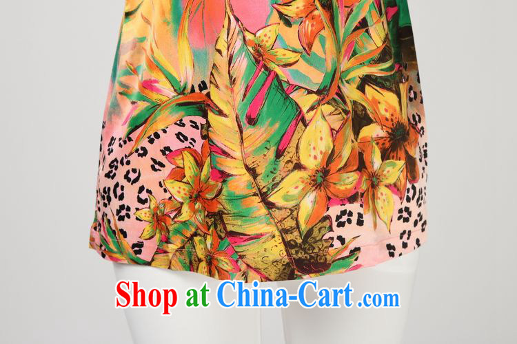 Forest narcissus summer 2014, relaxed the code mom is really silk shirt T stamp Chinese T-shirt S 7 - 856 water green XXXL pictures, price, brand platters! Elections are good character, the national distribution, so why buy now enjoy more preferential! Health