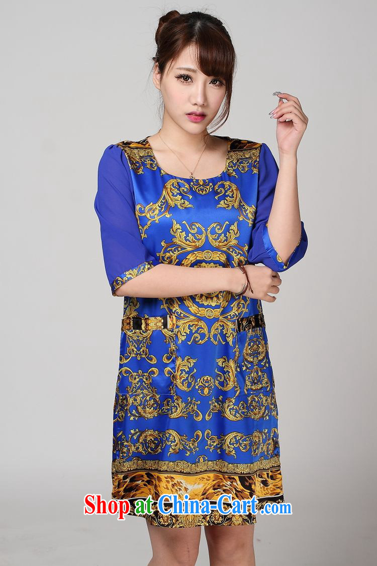 Forest narcissus 2014 summer new, special offers, snow-woven cuffs stamp really Silk Cheongsam dress S 7 - 867 orange XXXL pictures, price, brand platters! Elections are good character, the national distribution, so why buy now enjoy more preferential! Health