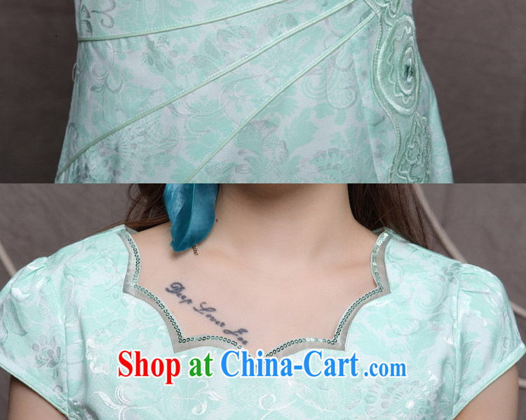 Micro-Session (witness) 2014 National wind stylish Chinese qipao dress retro beauty graphics thin dresses women 9902 pink XXL pictures, price, brand platters! Elections are good character, the national distribution, so why buy now enjoy more preferential! Health