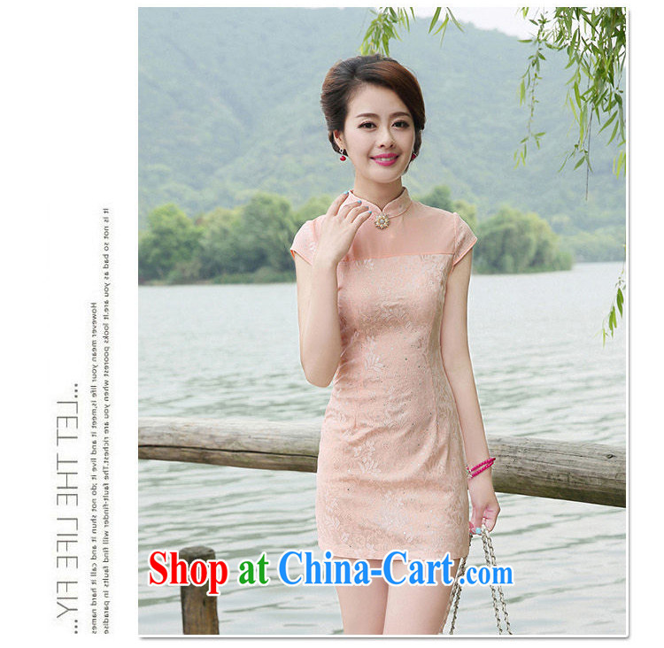 The Concubine Shu Diane 2014 new bridal dresses serving toast elegant classic style improved temperament short Chinese qipao dress white XXL pictures, price, brand platters! Elections are good character, the national distribution, so why buy now enjoy more preferential! Health