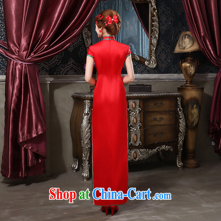 In accordance with the preceding yarn wedding dresses new 2015 red bridal toast serving short wedding dress improved high on the truck dresses long, long red, made size is not final pictures, price, brand platters! Elections are good character, the national distribution, so why buy now enjoy more preferential! Health
