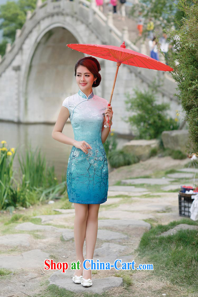 The Hee-2014 new summer day-cultivating improved graphics thin antique Chinese Dress cheongsam dress container take XL pictures, price, brand platters! Elections are good character, the national distribution, so why buy now enjoy more preferential! Health