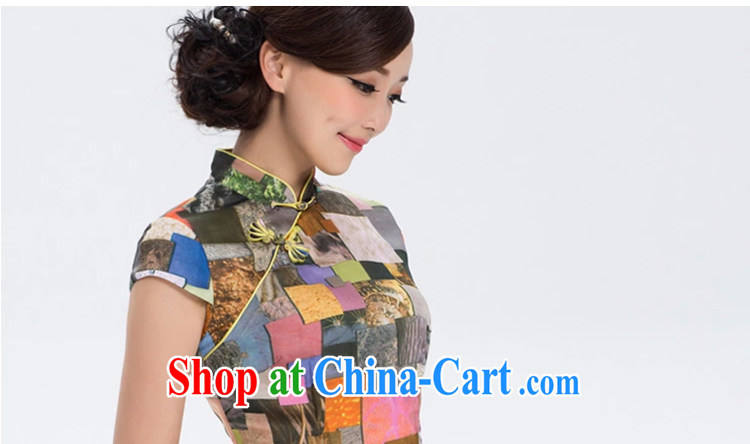 The proverbial hero once and for all as soon as possible in case your stamp improved cheongsam dress new cheongsam dress summer retro style yellow 2XL pictures, price, brand platters! Elections are good character, the national distribution, so why buy now enjoy more preferential! Health