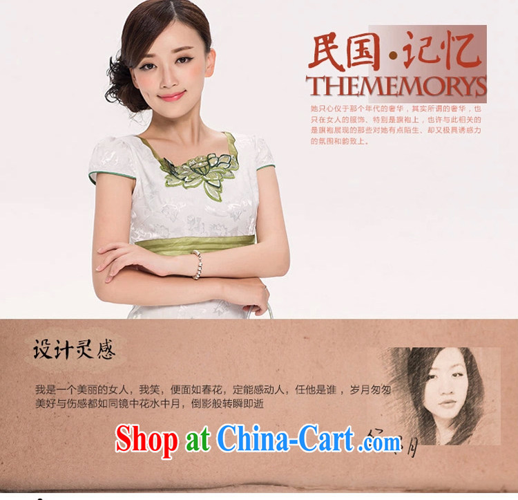 proverbial hero once and for all I should be grateful if you dyed short retro style cheongsam dress summer dress qipao improved daily fashion beauty green 2 XL pictures, price, brand platters! Elections are good character, the national distribution, so why buy now enjoy more preferential! Health