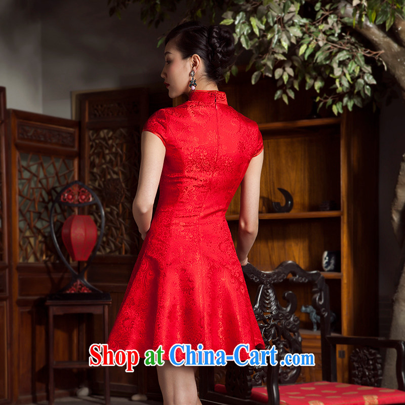 Huan Zhu Ge Ge 2014 spring and summer new dos santos high silk embroidered Princess dress wedding dresses the dresses female Red 3 XL, Princess, and shopping on the Internet