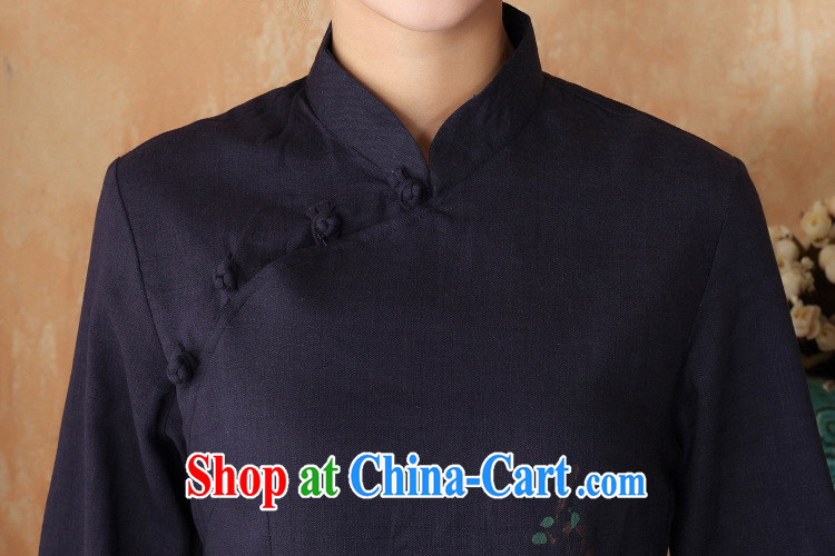 Shanghai, optimize purchase female Tang Women's clothes summer T-shirt, for a tight hand-painted cotton the Chinese Han-female improvement 2395 - 1 blue 3 XL recommendations 150 - 160 Jack pictures, price, brand platters! Elections are good character, the national distribution, so why buy now enjoy more preferential! Health